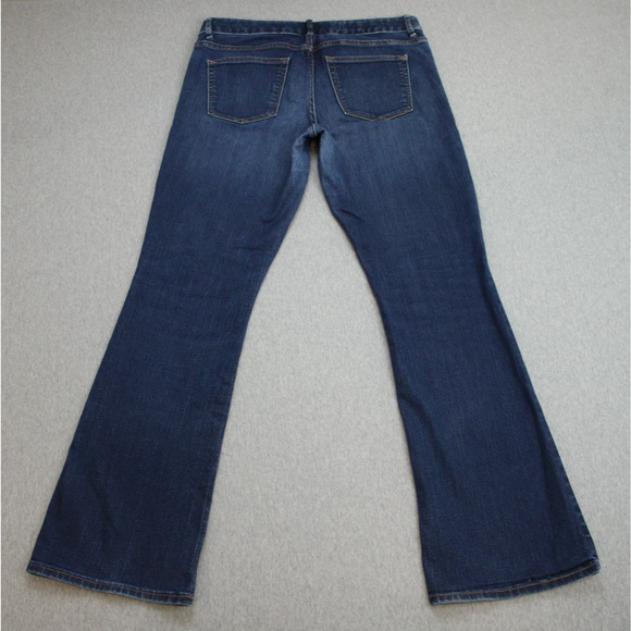 Gap Jeans Womens 30 Blue Denim Stretch Pockets Mid-Rise Perfect Bootcut Leg - Picture 2 of 7
